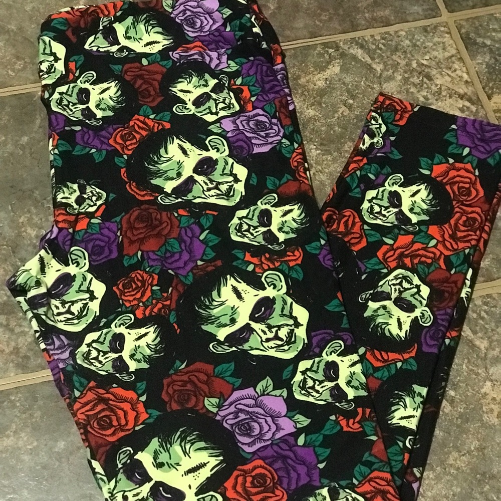 Frankenstein Halloween Leggings